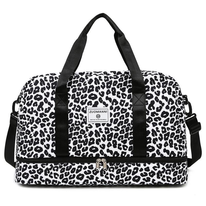Yoga bag, short trip travel bag, handbag, maternity luggage bag, business travel storage bag, sports training and fitness bag-5
