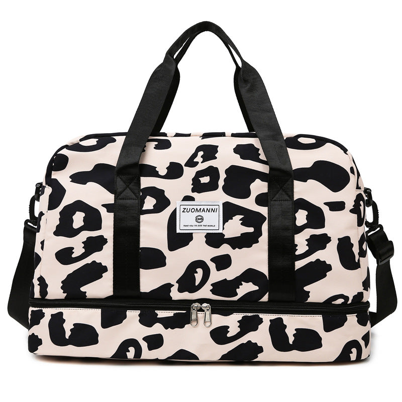 Yoga bag, short trip travel bag, handbag, maternity luggage bag, business travel storage bag, sports training and fitness bag-7