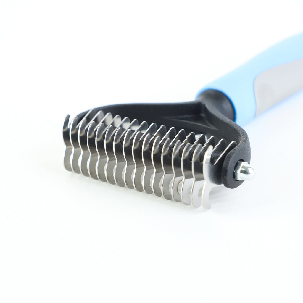 Pet Grooming Brush for Shedding Hair Removal-2