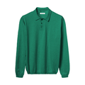 Men's Long Sleeve Cotton Shooting Polo Shirt