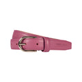 RB4016BS | Cintura Donna Made in Italy in Vera Pelle Saffiano. Colore Peonia-0