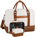 Travel Tote Duffel Bag with Shoe Compartment-0