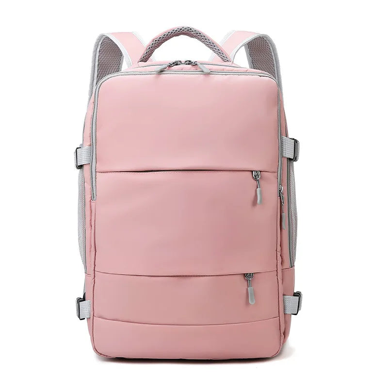Large Capacity Women's Journey Backpack with Multifunction & Waterproof-0