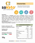 Keto Brioche with only 4g of carbs. Pack of 2 / 6 or 10 pcs of 50g - KETO WITHOUT SUGARS