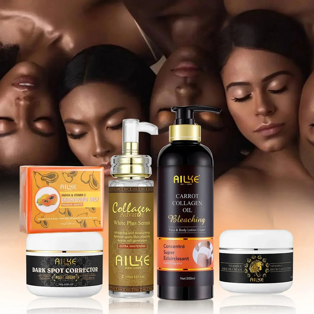 Collagen Skin Care - Even Tone & Dark Spot Removal for Diverse Skin-2