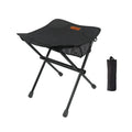 Portable Aluminum Folding Camping Stool with Storage-0