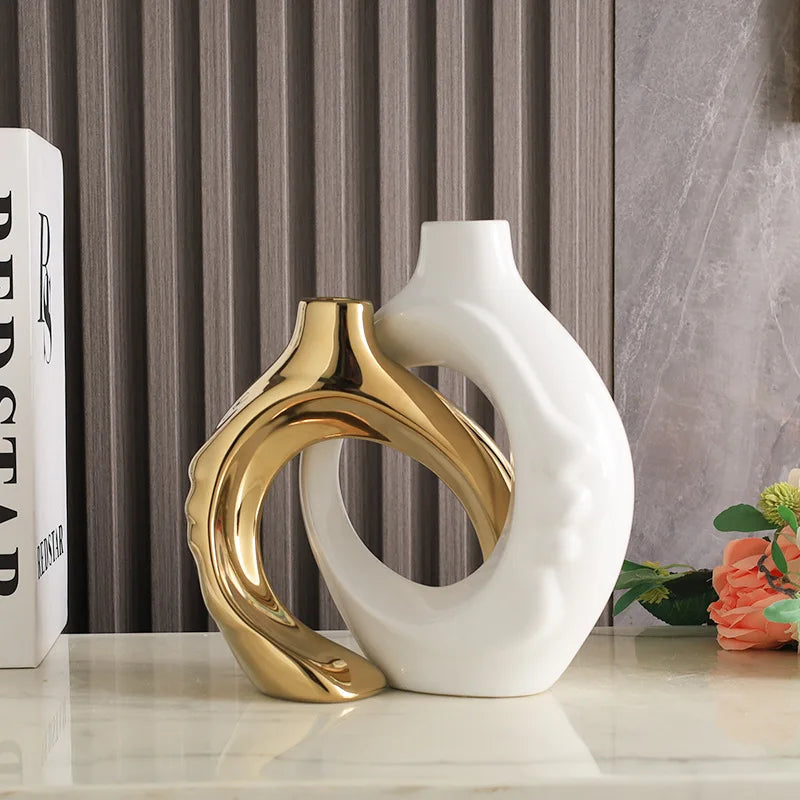 Elegant Ceramic Vase Set: Elevate Your Home Decor-2