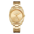 Trnda Women's Gold Stainless Steel Watch, Round Case | Trn-35.8g-0