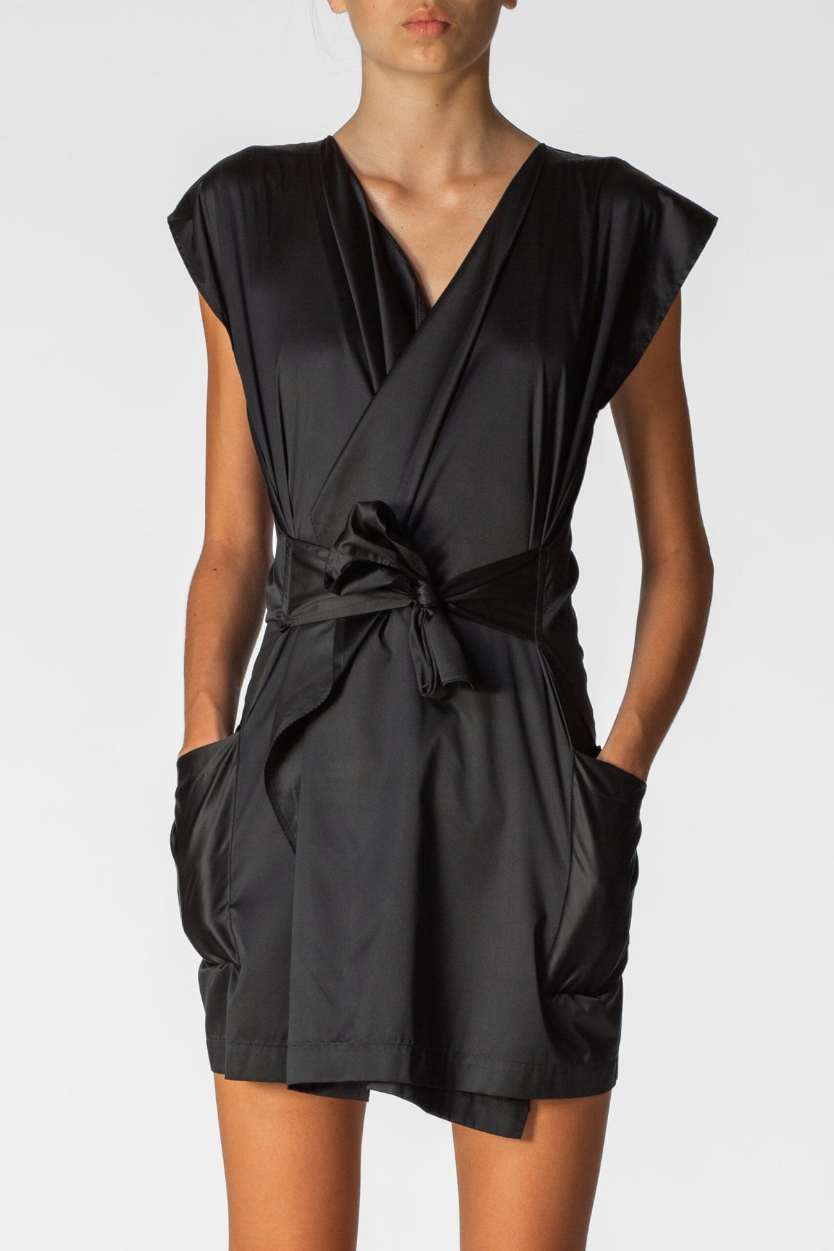 Adjustable Vest with Belt - Black/Olive/Ocra Newlife-8