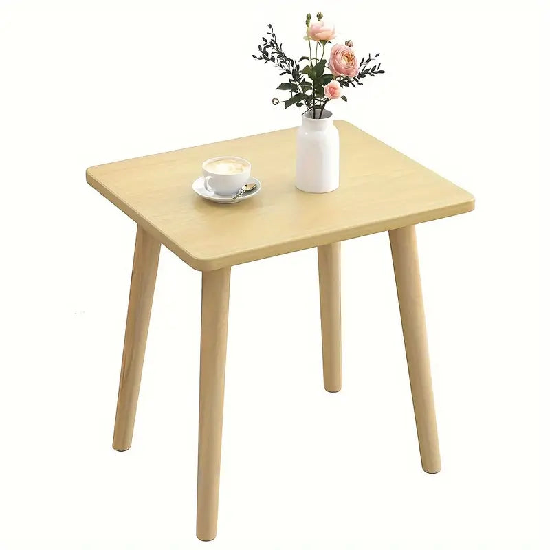 Rustic Wood Side Table - No-Tool Assembly-0