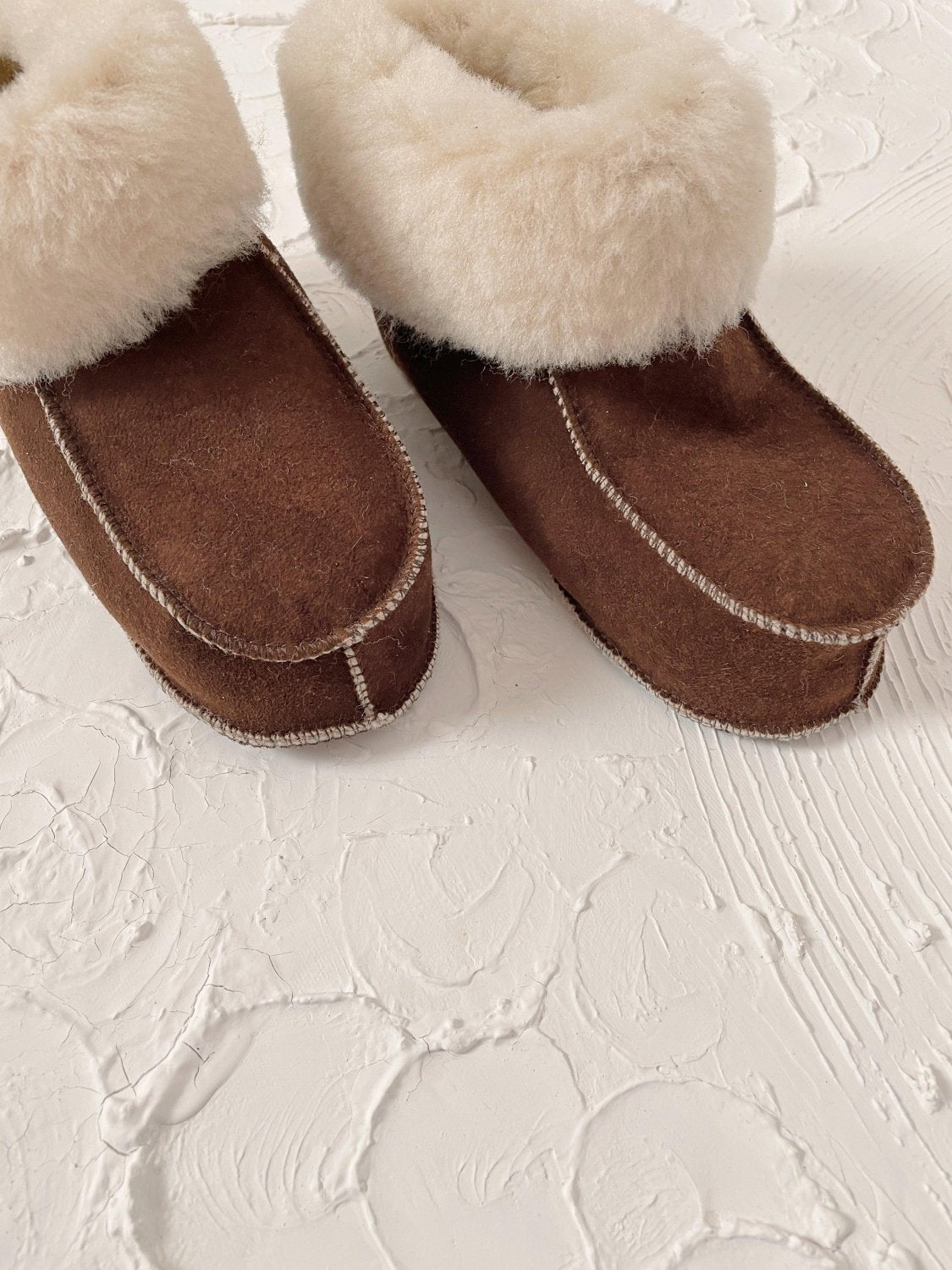 Adult Natural Sheepskin Boots - Brown - Mio NEGOZIO 🌹💐Mellow Concept StoreMellow Concept Store