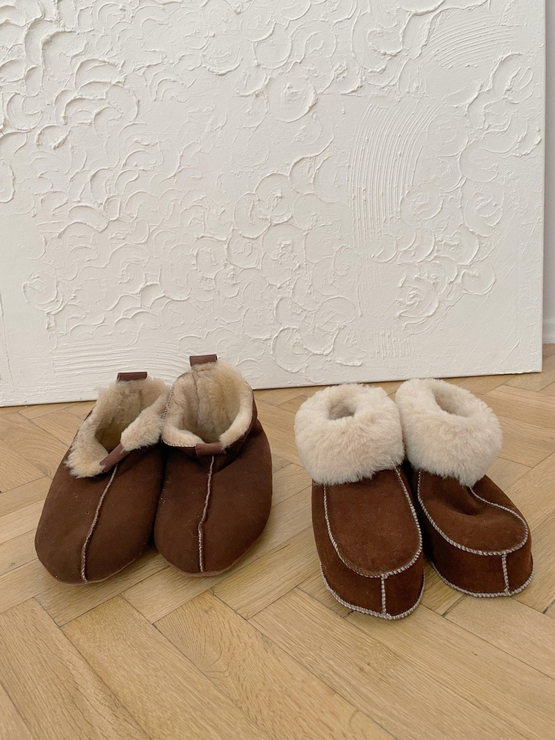 Adult Natural Sheepskin Boots - Brown - Mio NEGOZIO 🌹💐Mellow Concept StoreMellow Concept Store