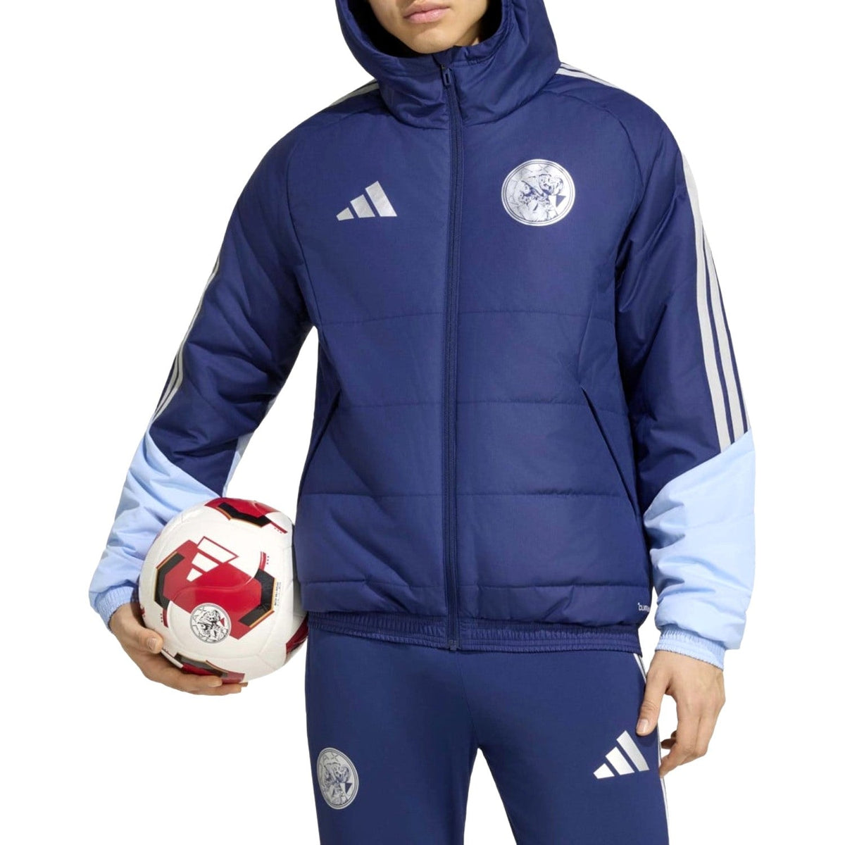 Ajax soccer training winter padded jacket 2026/27 - Adidas-0