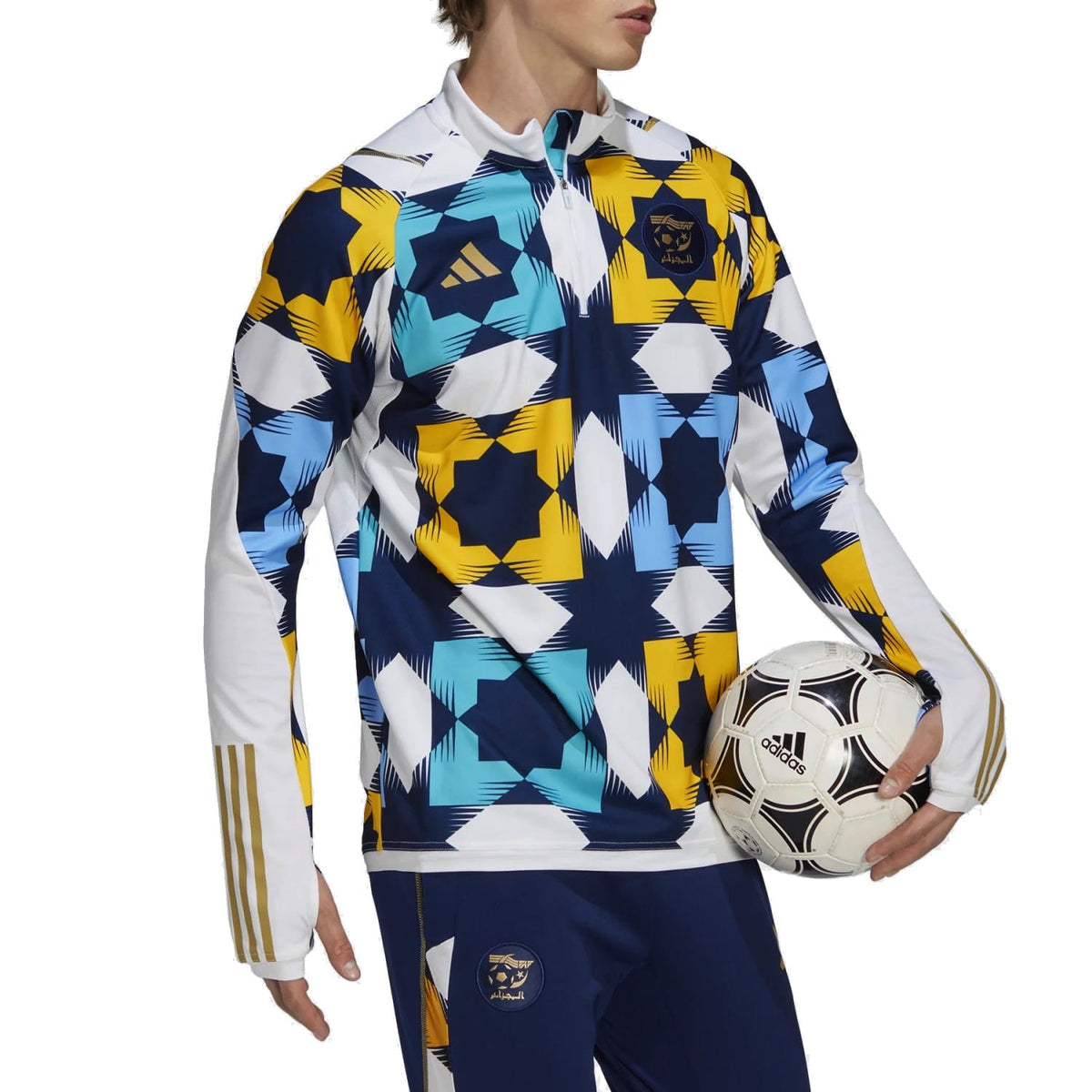 Algeria training technical Soccer tracksuit 2022/23 - Adidas-1