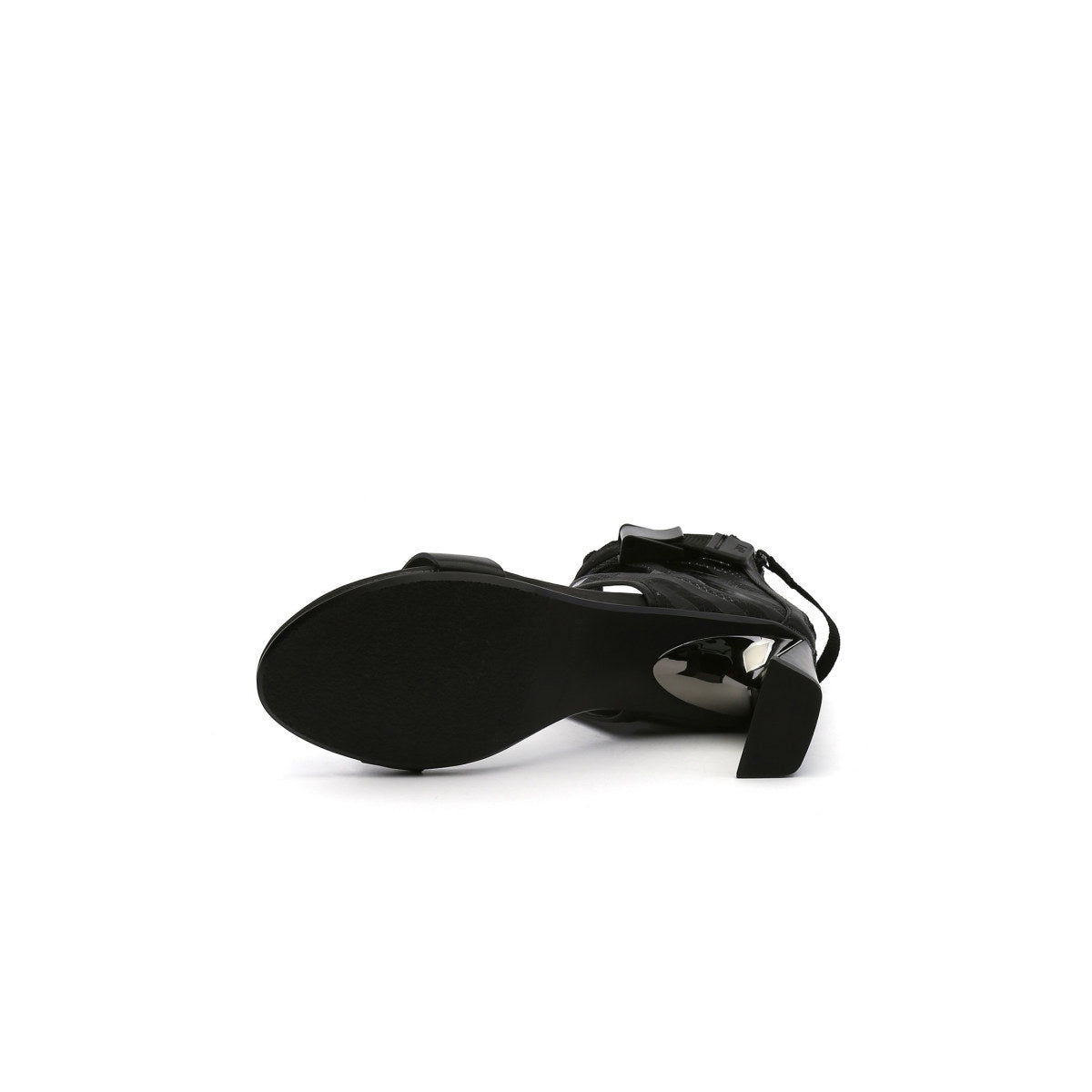 Open Toe Sandals with Wide Mesh Ankle Straps-4