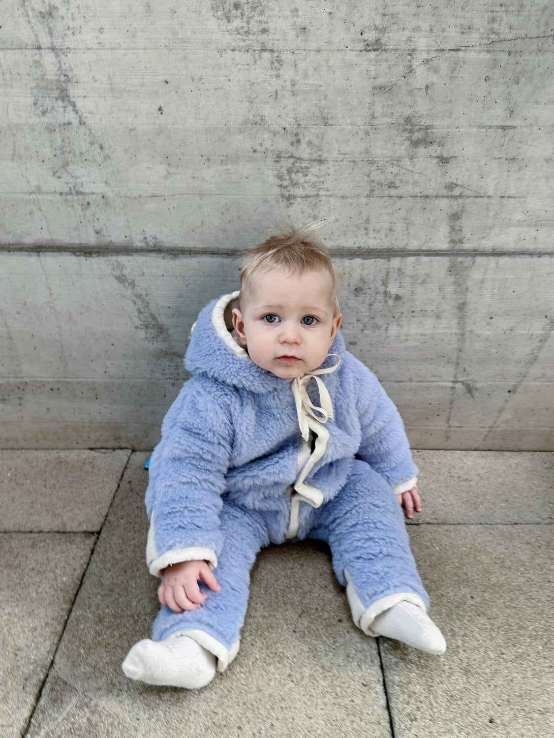Baby/Kid Virgin Wool Overall - Blue - Mio NEGOZIO 🌹💐MellowConceptStoreMellowConceptStore