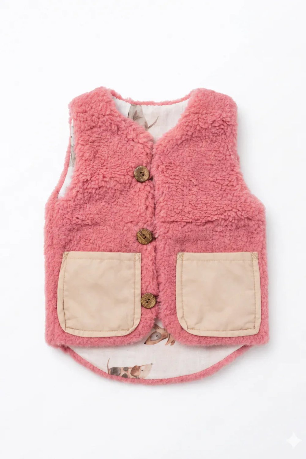 Baby/Kid Virgin Wool Vest - Pink - Mio NEGOZIO 🌹💐MellowConceptStoreMellowConceptStore