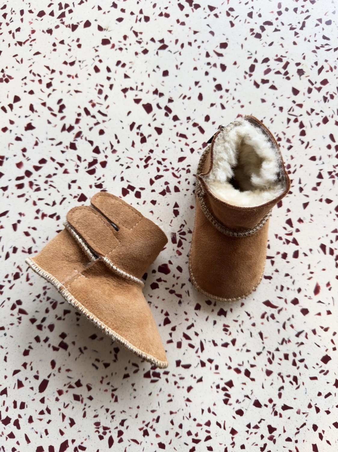 Beige Baby Natural Sheepskin Boots - Mio NEGOZIO 🌹💐MellowConceptStoreMellowConceptStore
