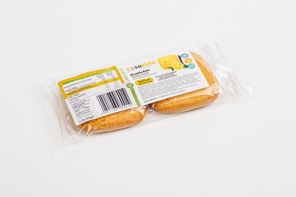 Keto Vanilla and Lemon Cookies