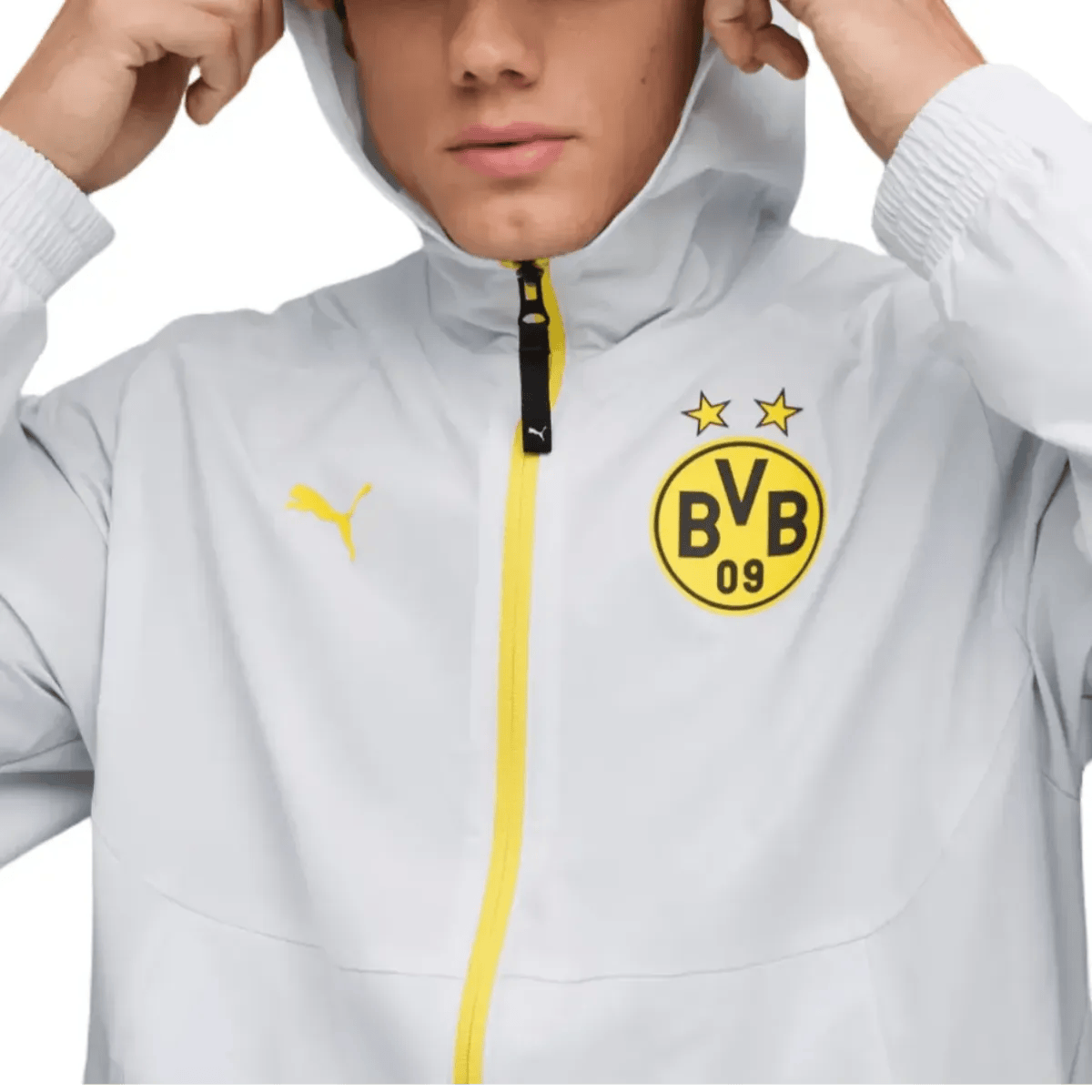 Borussia Dortmund woven presentation soccer tracksuit 2025/26 - Puma-3