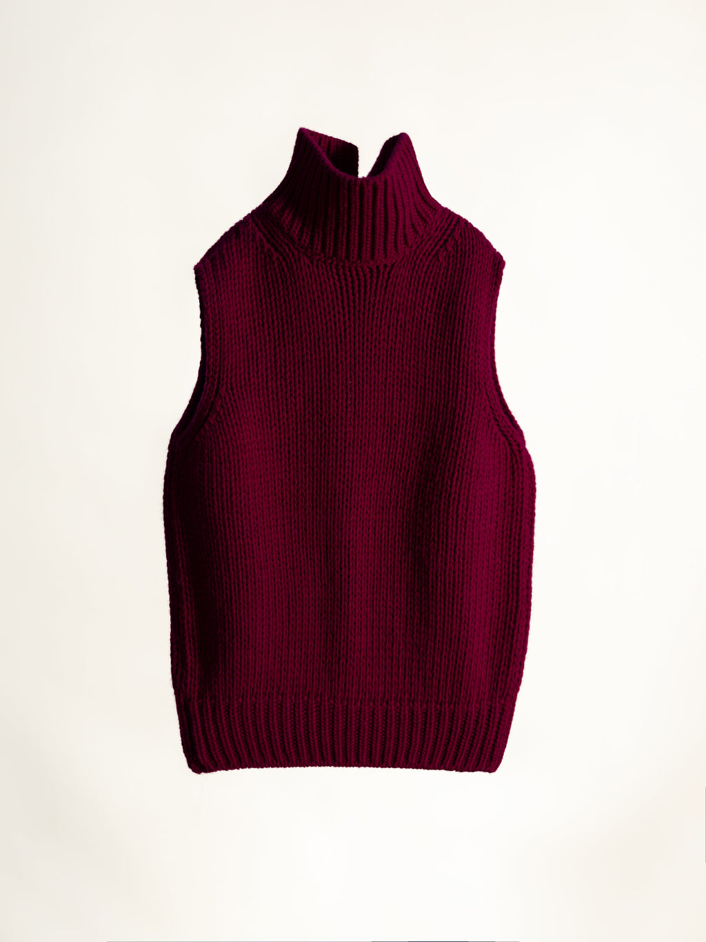 Cashmere Mix Sleeveless Top-1