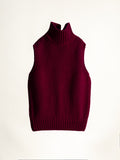 Cashmere Mix Sleeveless Top-1