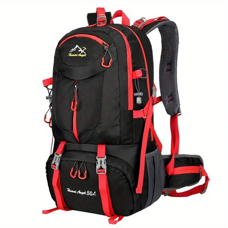 Climbing Backpack Hard Shell Nylon with Utility Pocket-0