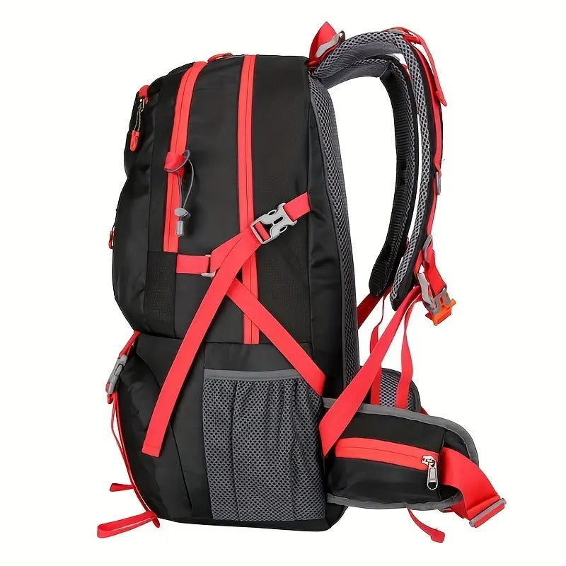 Climbing Backpack Hard Shell Nylon with Utility Pocket-3