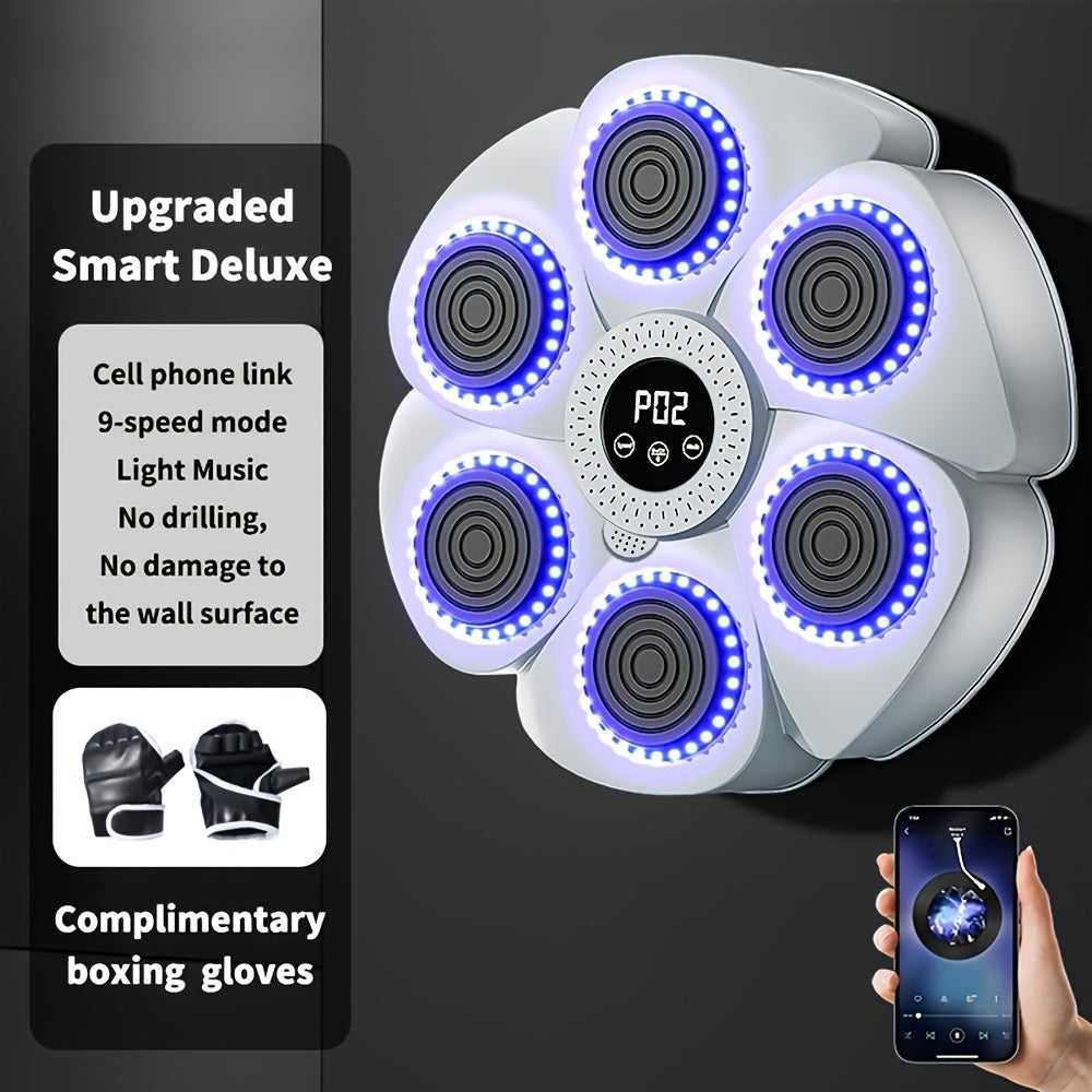 Smart Music Boxing Machine with Rotating Targets-1