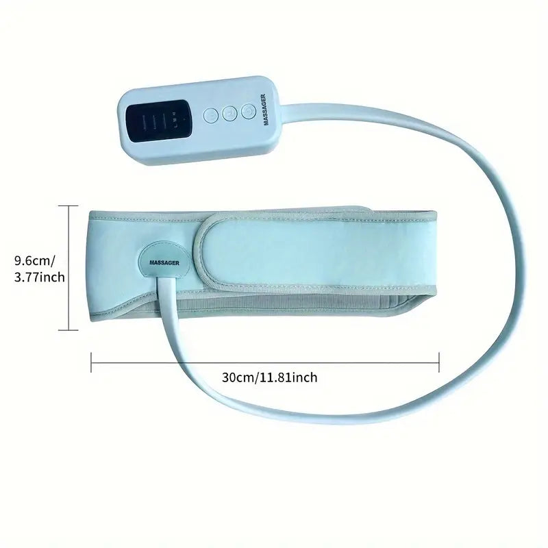 360° Relaxing Electric Scalp Massager with Heat & Knead(Blue)-3
