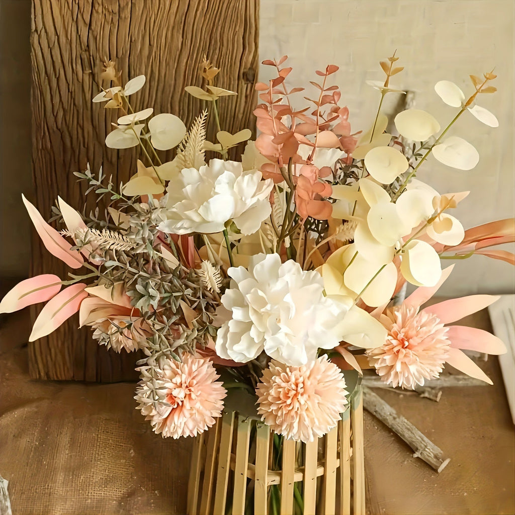 Artificial Hydrangea Bouquet For Home Decor-1