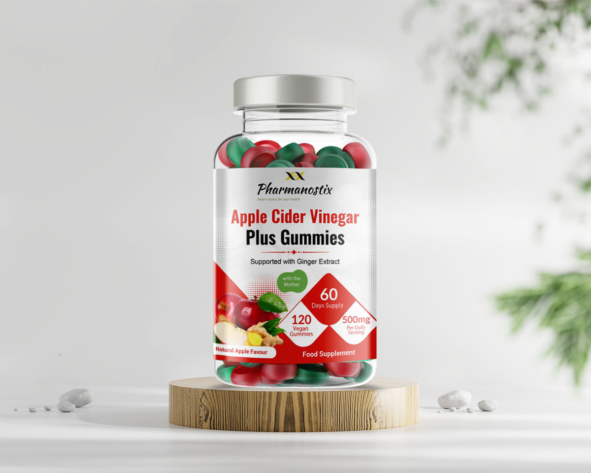 Apple Cider Vinegar & Ginger Plus Gummies-3