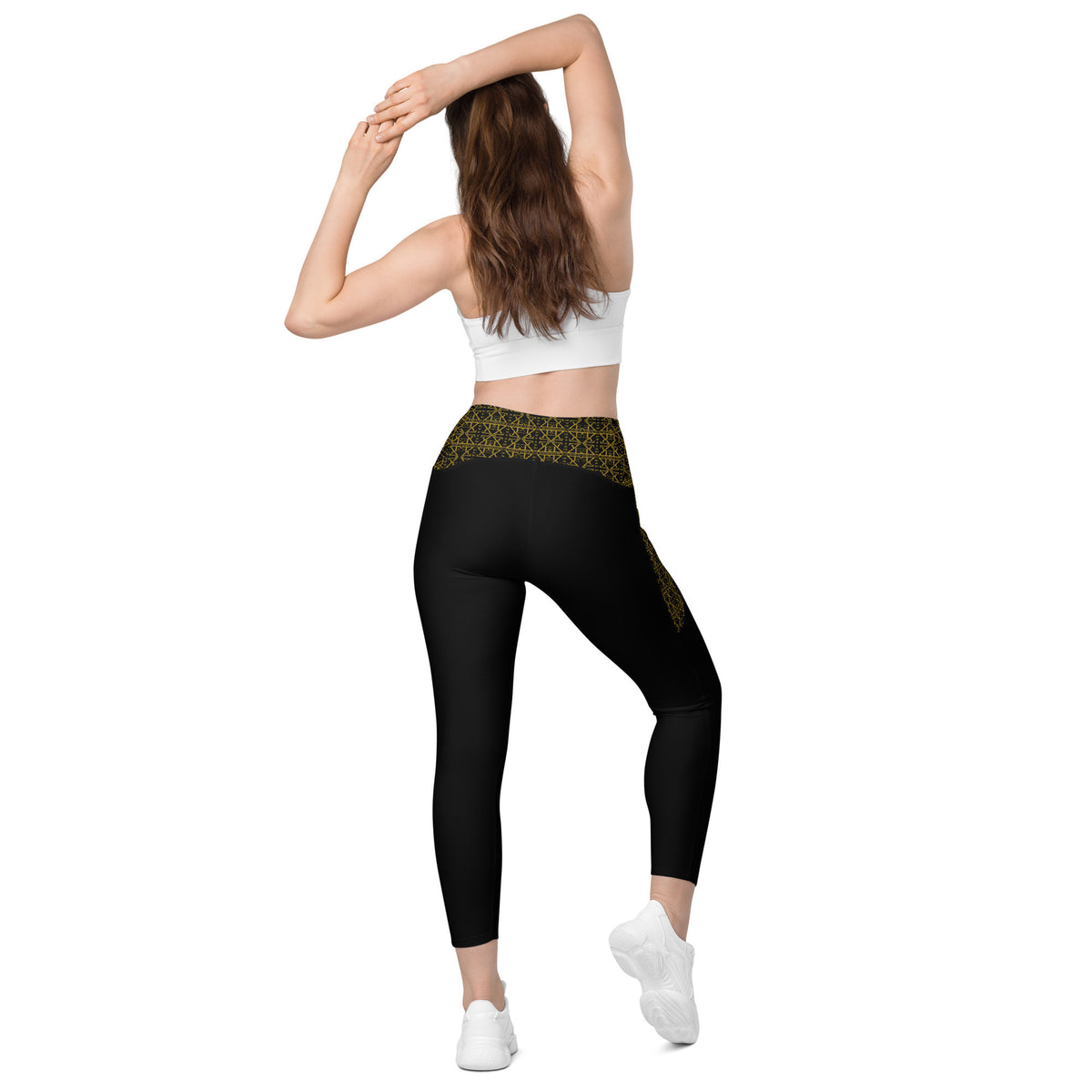 Yoga Fitness Leggings with Pockets-4