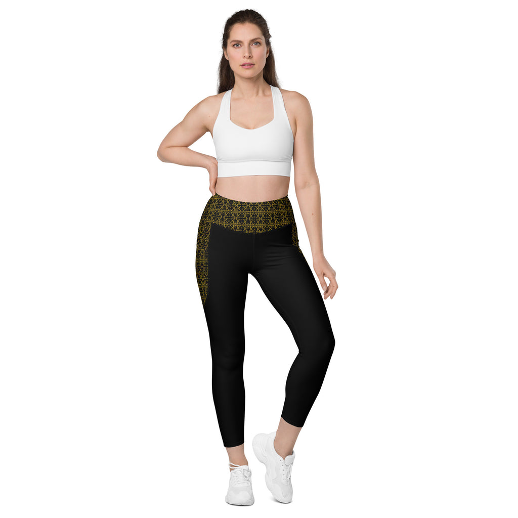 Yoga Fitness Leggings with Pockets-5