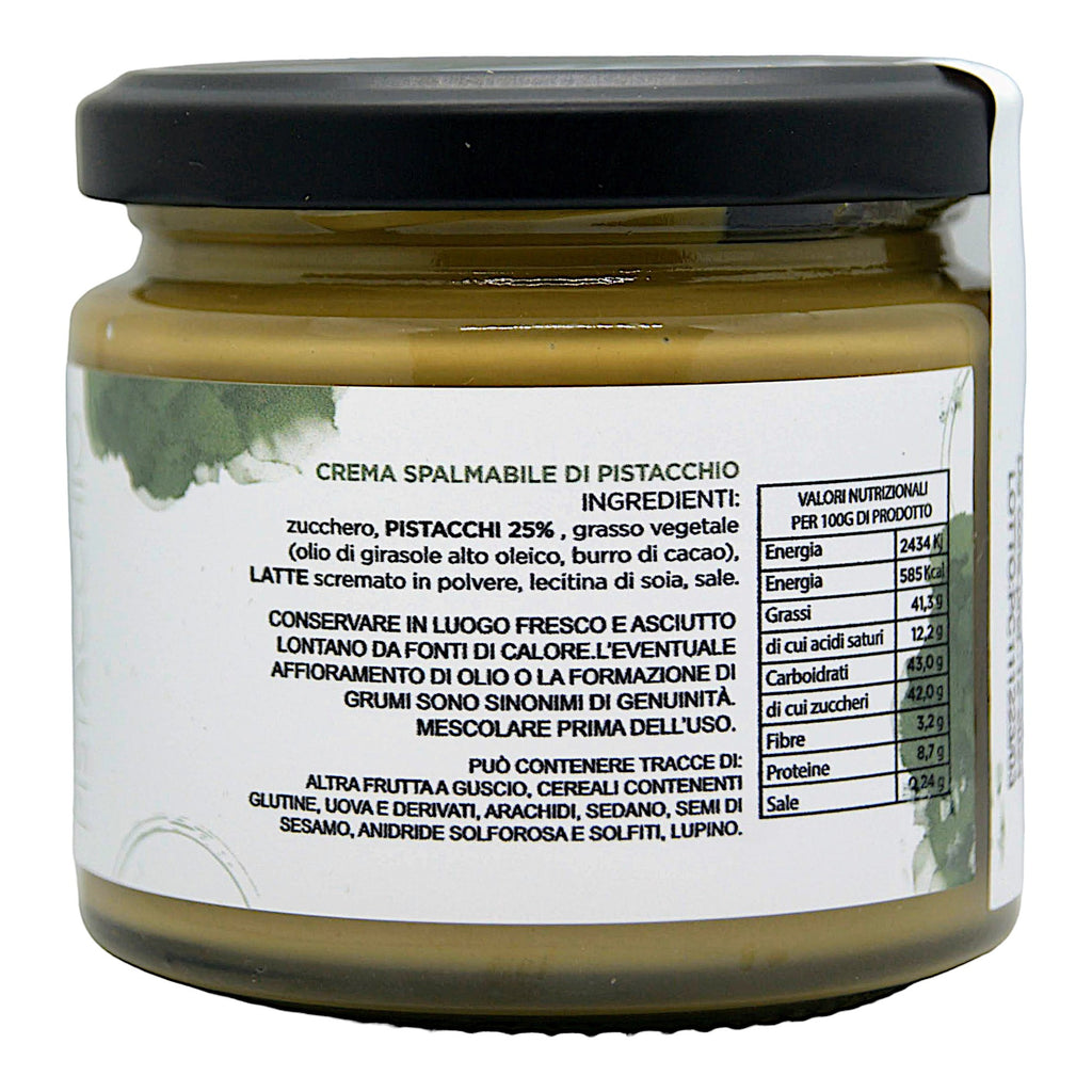 Crema spalmabile pistacchio 200gr