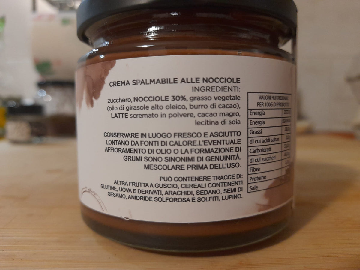 Cupin di Crema spalmabile alle nocciole 200gr