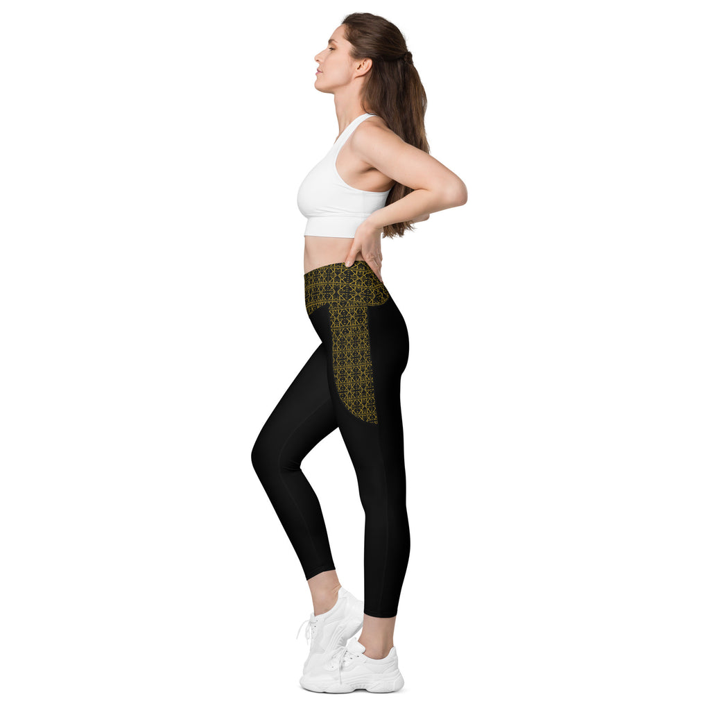 Yoga Fitness Leggings with Pockets-1