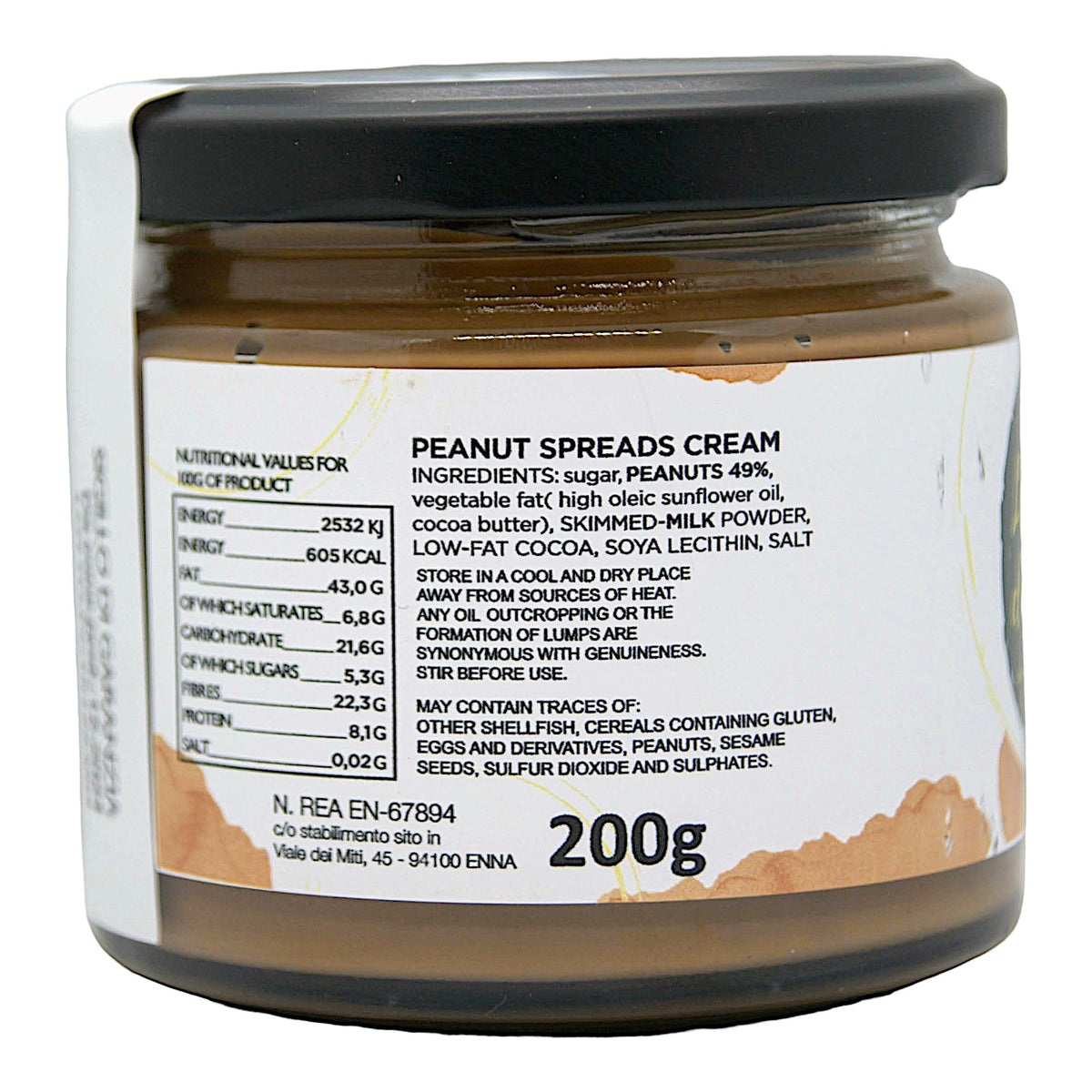 Crema spalmabile alle arachidi 200gr-2