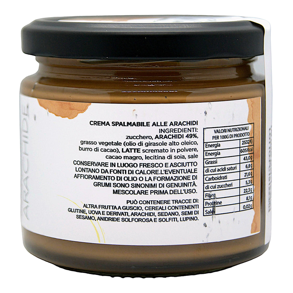 Crema spalmabile alle arachidi 200gr-3