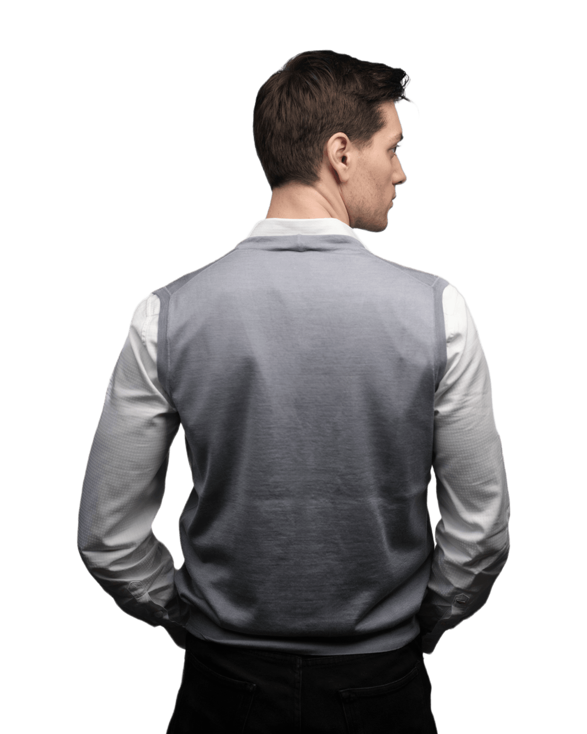 Gilet Uomo Misto Cashmere e Seta-1