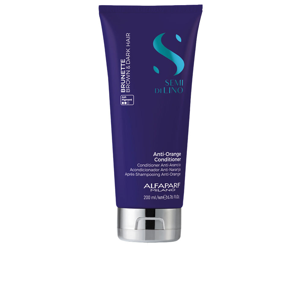 SEMI DI LINO brunette brown & dark conditioner 200 ml-0