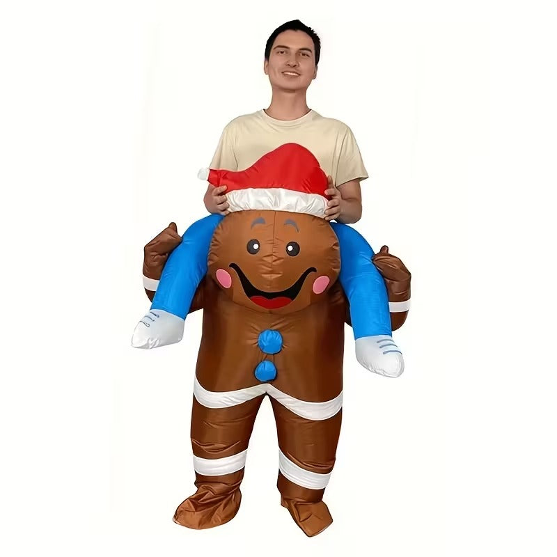 Gingerbread Man Costume for Festivals-0