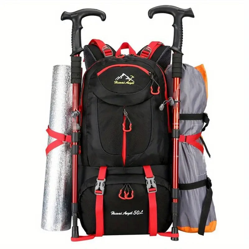 Climbing Backpack Hard Shell Nylon with Utility Pocket-1