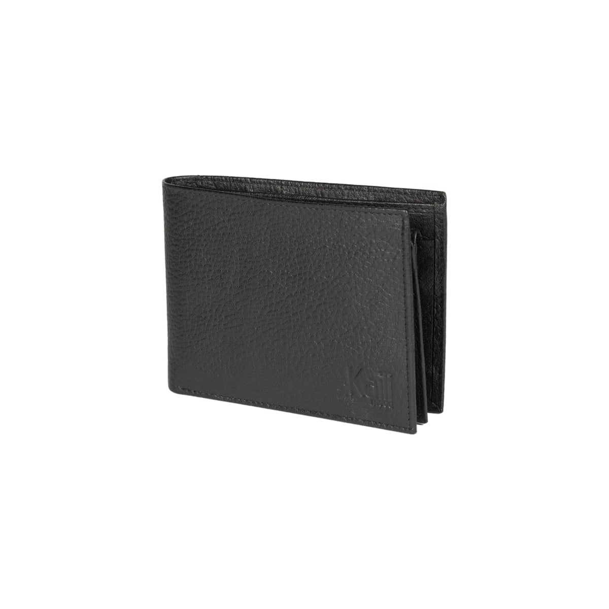 K10304AB | Portafogli Uomo in Vera Pelle pieno fiore, grana dollaro. Colore Nero. Tasca p/monete. Dimensioni da chiuso: cm 12,5 x 9,3 x 1. Confezione: Gift Box rigido fondo/coperchio - Mio NEGOZIO 🌹💐Kaili moodKaili mood