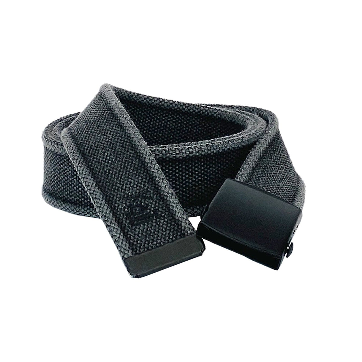 K4010KB | Belt Tape Canvas Stone Washed Col. Anthracite with Matte Black Buckle. Size: 125 x 4 x 0.5 cm One Size - Shortenable. Packaging: hard bottom/cover Gift Box - Mio NEGOZIO 🌹💐Kaili moodKaili mood