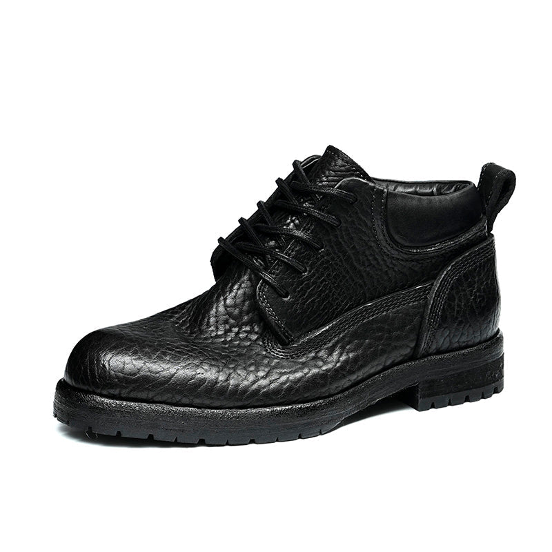 Luxurious Goodyear Welted Elite Men's Leather Boots-3