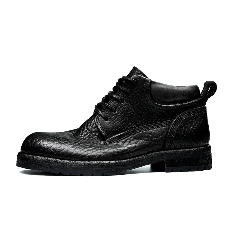 Luxurious Goodyear Welted Elite Men's Leather Boots-0