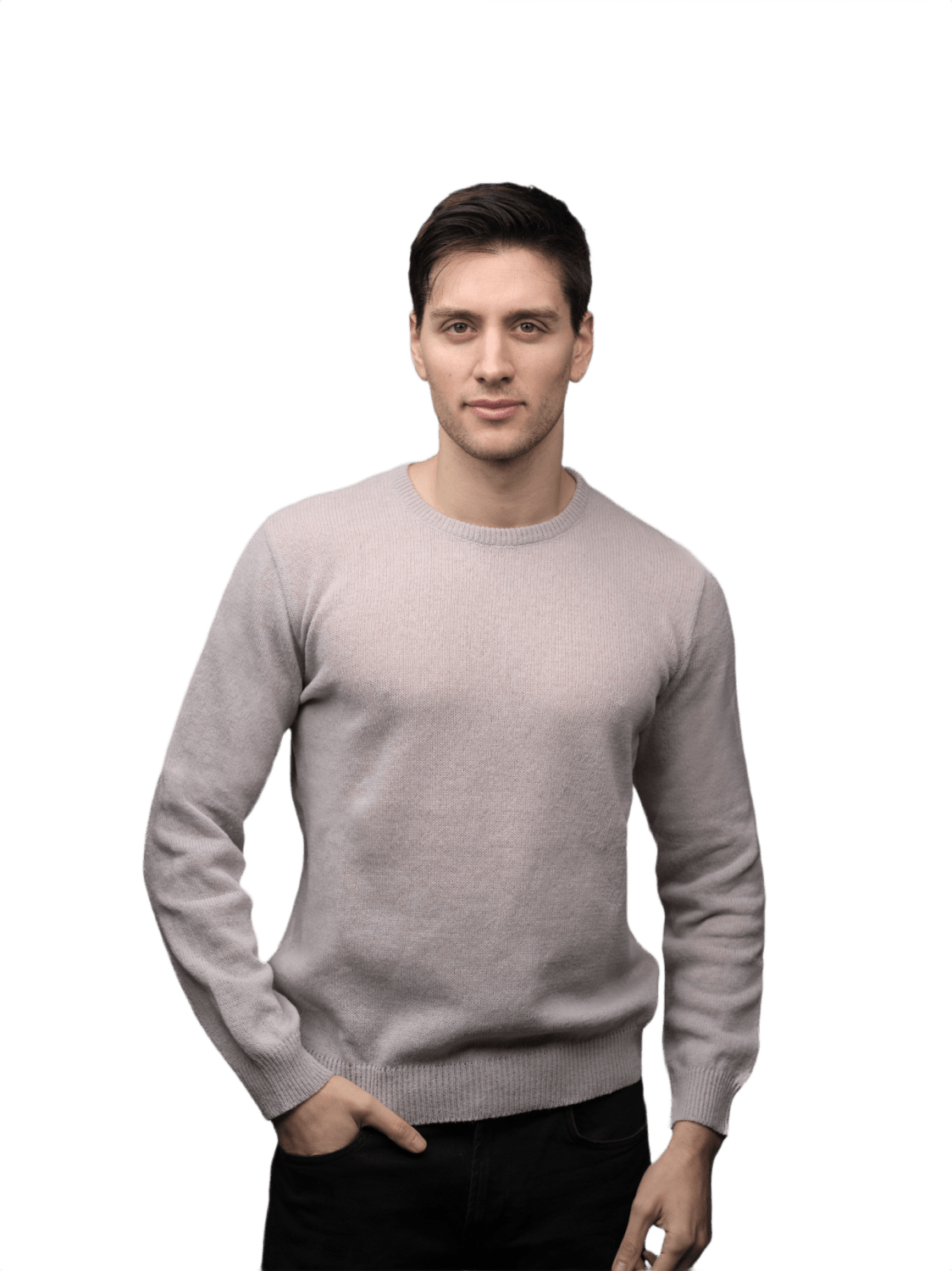 Maglia Uomo Lana Merino Girocollo Sopravissana - Filiera Corta - Mio NEGOZIO 🌹💐LanaioliLanaioli