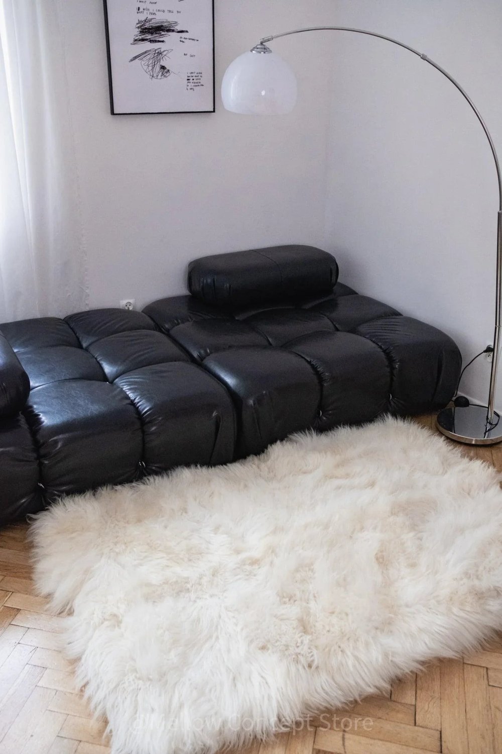 Natural Sheepskin Ivory Carpet - Rectangle - Mio NEGOZIO 🌹💐MellowConceptStoreMellowConceptStore
