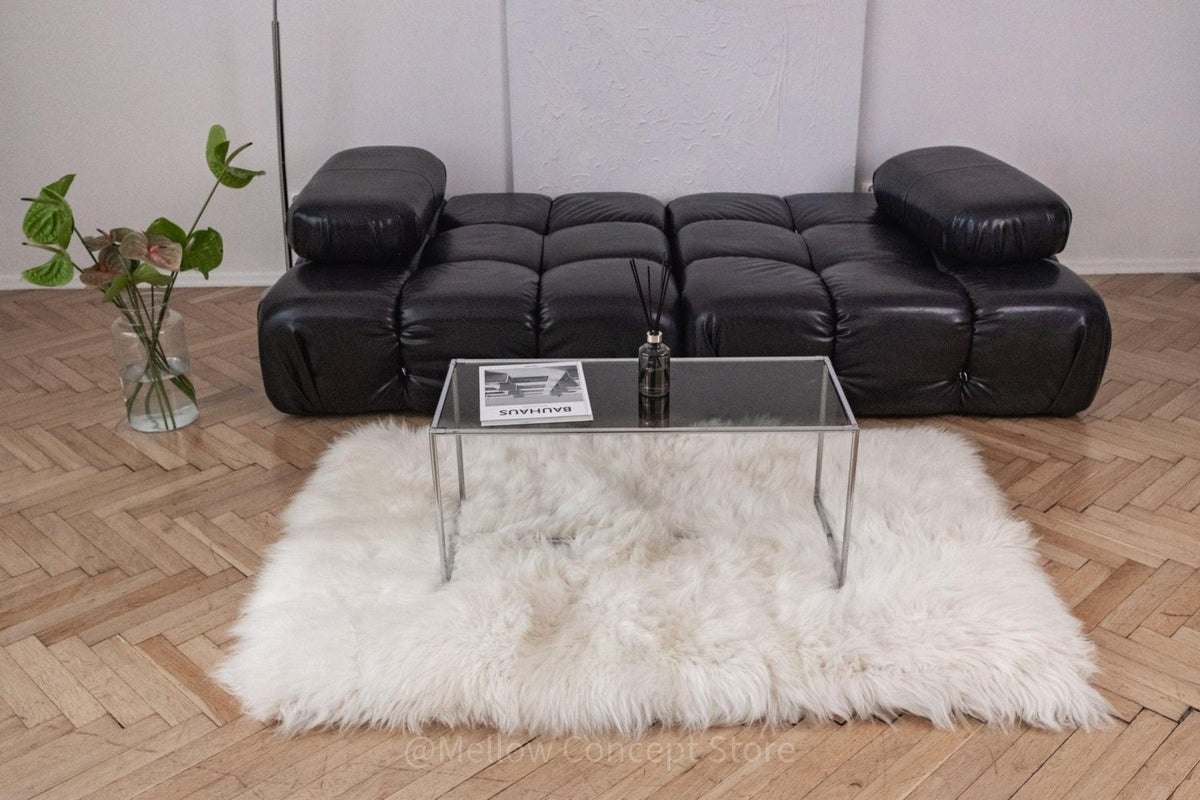 Natural Sheepskin Ivory Carpet - Rectangle - Mio NEGOZIO 🌹💐MellowConceptStoreMellowConceptStore